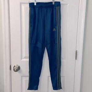 Adidas Tiro Training Pants Blue/Gray Youth Medium